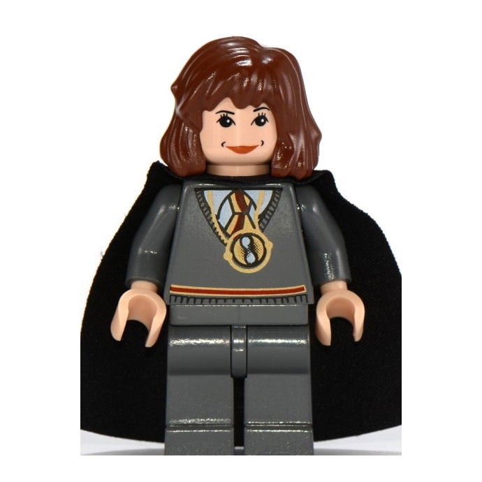 LEGO Minifigure - Harry Potter - HERMIONE GRANGER with Cape & Time Turner Necklace - Walmart.com