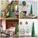 thumbnail image 4 of OurWarm Artificial Pop Up Christmas Tree Easy to Store Pull Up Folding Xmas Tree Christmas Decorations for Home New Year 2018, 4 of 4