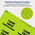 thumbnail image 5 of Avery Printable Oval Labels, Bright Green, 2" x 3-1/3", 80ct, 5 of 11