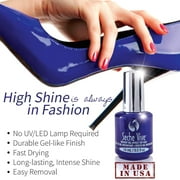 Seche Vive Gel Effect Top Coat Nail Polish, Fast-Drying Top Coat with Clear Finish, 0.5 oz