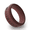 Burgundy, variant on ENTP Personality Types Beveled Silicone Ring for Men Women Wedding Band