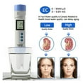 thumbnail image 5 of Digital TDS EC Temp PH Meter ±0.1 High Accuracy Water Quality Tester Waterproof for Aquarium Pool, 5 of 6