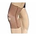 thumbnail image 3 of Alpha Medical Open Patella Compression Support Knee Brace Sleeve With Anti-Roll Support Stays – Knee Stabilizer – Knee Pain Relief (Medium Beige), 3 of 4