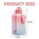 thumbnail image 2 of Botella de agua deportiva, botella de agua de 2,2 L, botella deportiva grande con asa, sin BPA, muy adecuada para deportes y actividades al aire libre, 2 of 6