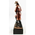 thumbnail image 4 of Men of Duty 911 Fireman Fire Fighter Saving Child Bronze Electroplated Figurine With Base, 4 of 4
