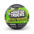 thumbnail image 1 of 5 SURPRISE Monster Trucks Glow Riders Series 2 Mystery Collectible Capsule, 1 of 9