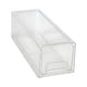 thumbnail image 2 of Cajas de almacenamiento para escritorio, organizador de escritorio con cajón, a prueba de polvo, acrílico transparente Medio, 2 of 9