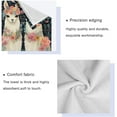 thumbnail image 4 of Coolnut Alpaca Flowers Towels 3 Pack Bath Towels for Bathroom Set Soft Cotton Highly Absorbent Lightweight & Quickdry Towel Set 1 Bath Towel,1 Hand Towel,1 Washclothe Wash cloth, 4 of 6