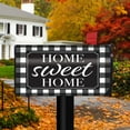 thumbnail image 2 of Briarwood Lane Home Sweet Home Checkers Spring Mailbox Cover, 2 of 3