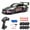 Metallic, variant on MIADEAL Fast Remote Control Drift Car, Mini Race Car, Interchangeable Wheels, 1:24 Scale RC Model, Light Blue