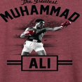 thumbnail image 3 of Muhammad Ali - Boxing Legend - Greatness in Action - Women's Lightweight French Terry Long Sleeve Shirt, 3 of 5
