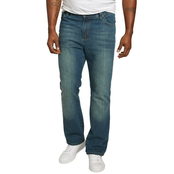 Liberty Blues by KingSize Men's Big & Tall Athletic Fit Side Elastic 5-Pocket Jeans