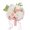 Pink, variant on NEXAVKPR Enchanting Bridal Bouquet Graceful Rose Blossoms fit for a Memorable Ceremony