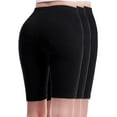 thumbnail image 3 of Made by Olivia Women's 3-Pack Basic Solid Active Yoga Biker Shorts, 3 of 5