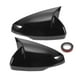 thumbnail image 1 of Cubierta de espejo lateral del conductor y pasajero de Unique Bargains para Volkswagen POLO 19-23 par negro brillante, 1 of 7