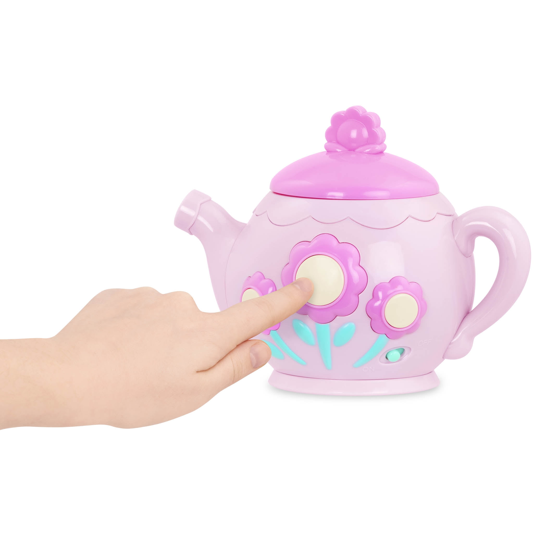 Battat La Dida Musical Tea Party Set with Cups  Cupcakes, Toddler and Preschool Toys