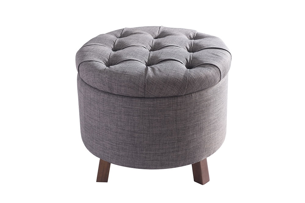 Tufted Ottoman Deluxe Grey Walmart Com Walmart Com   02070608 13ee 44e8 A6b1 Ddaa8cbb7ac9 1.b9e2364d374cf671aa61276e4c2072ce 