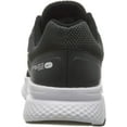 thumbnail image 3 of Nike Womens Stroke Running Shoe, Black White Dk Smoke Grey, 7.5, 3 of 7