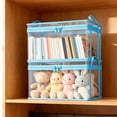 thumbnail image 4 of Zhuke Extra Large Waterproof Storage Bin with Zipper Handle for Bedding Seasonal Clothes Blankets Home, Gifts For Friends,15in*9.5in*12.6in,Foldable Organizer Bag, 4 of 6