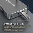 thumbnail image 3 of SuperBox S6 ULTRA 4GB RAM 128GB Storage Android 12.0 Quad-core Processor Mali-G31 MP2 GPU WiFi6 BT5.2 USB3.0 1000Mbps LAN, 3 of 4
