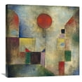 thumbnail image 1 of Global Gallery Paul Klee 'Red balloon' Canvas Wall Art, 1 of 4