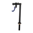 thumbnail image 2 of Grifo de llenado de vidrio para montaje en cubierta, grifo universal para llenado de agua potable sólida 26cm negro, 2 of 9