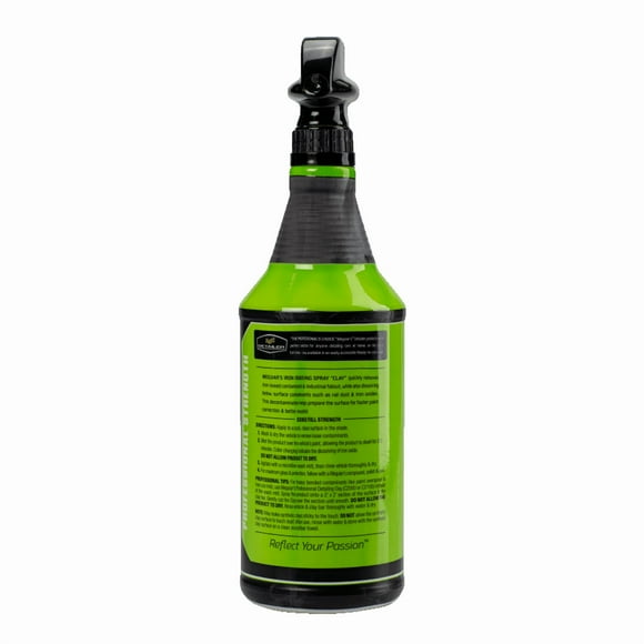 Meguiars Vaporisateur de Détaillage DRTU200232 Détaillant; Utilisé pour Enlever les Retombées Industrielles et le Fer Sans Abrasifs; Bouteille Vaporisateur de 32 Onces; Simple