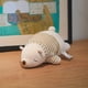 thumbnail image 5 of Oso polar de peluche suave, regalo de cumpleaños para niños, material súper suave y seguro, lindo oso de peluche, almohada de peluche, ideal para amigos y niños amantes de los osos polares., 5 of 5