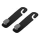 thumbnail image 1 of Gancho para Reposacabezas de Asiento de Automóvil Universal 2 Pcs para la Mayoría de Automóviles, SUV, Camiones, Cuero Sintético Negro, 1 of 7