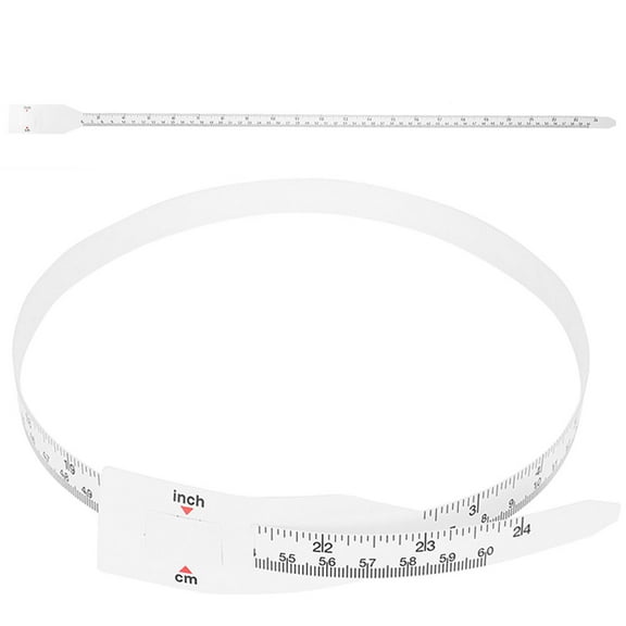 OUNONA  2 Pcs Children's Head Measurement Portable Measuring Tape Baby