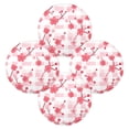 thumbnail image 2 of 15.4inch Round Placemats, DIY Printing Design, Suitable for Kitchen, Table Party Decoration Cherry Checkered Pattern, 2 of 7