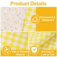 thumbnail image 3 of Uxcell 100 Pcs Hojas de Papel Encerado para Alimentos, Hojas de Papel de Envoltura de 8.7 x 8.7 Pulgadas, Amarillo, 3 of 6