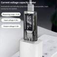 thumbnail image 5 of 3X USB Tester Current Voltage Charger Capacity Tester Volt Meter Display USB Current Voltage Test Card Adapter, 5 of 5