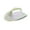 White, variant on Lohuatrd Bright Colors Cowboy Hat Wide Brim Hemming Windproof Rope Halloween Holographic LED Light Jazz Hat Fashion Accessories