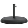 thumbnail image 5 of vidaXL Parasol Base Black Plastic and concrete base, iron tube Universal, 5 of 8