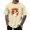 Z124 Beige, variant on Landzoo Halloween Men'S Shirts Ghost Print Short Sleeve Crew Neck T-Shirt Party Loose Fit Men Tops Size L Beige