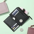 thumbnail image 3 of Ladies Zip Purse Card Slot Wallet Leather Purse Wallet Mini Wallet for Women, 3 of 3
