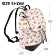 thumbnail image 2 of Easygdp Dachshund Dog Puppy Mochila de Cuero para Mujeres, Bolso de Hombro, Bolsos de Mano de Moda para Trabajo y Viajes, 2 of 4