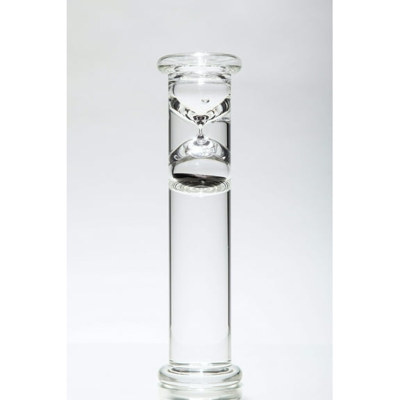 2 Minute Floating Glass Sand Timer (8" Tall)