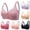 01-Pink bras for women, variant on Minimizer Bras for Women Full Coverage Plus Size Soft No Underwire Gathering Bras Comfortable Push up Bralette Underwear Convenient Everyday Bras Brasier De Mujer Beige L