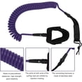 thumbnail image 2 of RUISOWQL 10Ft Surfing Foot Rope Elastic TPU Leg Straps Stand Up Paddle Leash for Surfboards Longboards Shortboards, 2 of 8