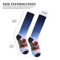 thumbnail image 4 of Pofeuu Lantern On Snow With Christmas Print Compression Socks for Women & Men Circulation - Best Support for Nurses,Running,Athletic,Sports, 4 of 7