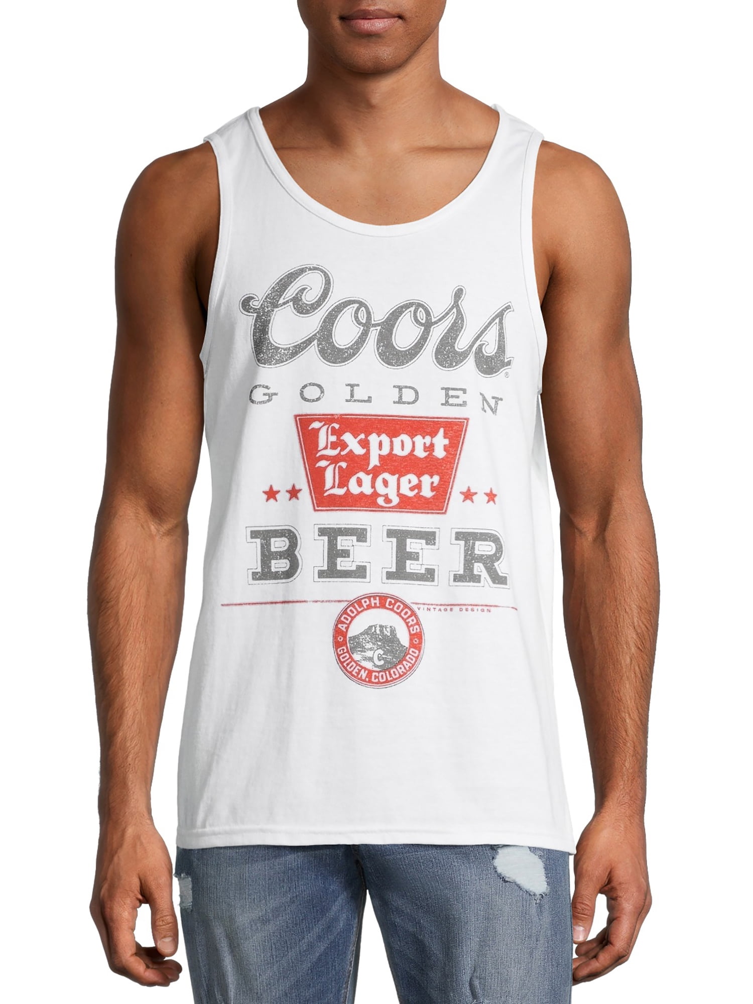 Coors Men's & Big Men's Graphic Tank Top