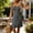 Gray plus size square neck dress a1, variant on Women Plus Size Square Neck Sleeveless Ribbed Knitted Boho Casual Mini Dresses for Travel Summer Sundresses Clothes Travel Outfits, Yellow M