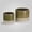 Green & Beige, variant on 6 + 8 Inch Plant Pots, Ceramic Planter Pot with Drainage Hole & Saucer, Indoor/Outdoor Cylinder Round Planter Pot, Cream & Beige