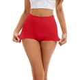thumbnail image 5 of INSPIRE CHIC Women's High-Waisted Underwear Briefs Tummy Control Butt Lifter Control Panties XXL Red, 5 of 6