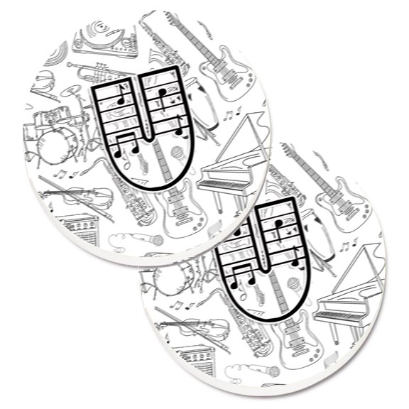 Set of 2 Cup Holder Car Coasters