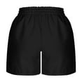 thumbnail image 7 of UAMVSH Sweat Shorts for Women Cozy Elastic Waist Casual Athletic Shorts Summer Soft Gym Workout Running Drawstring Shorts, 7 of 7