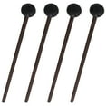 thumbnail image 6 of HAMPPLIES Durable Rubber and Wood Tongue Drum Mallets for Beginners and Professionals Black 2 Pairs, 6 of 8