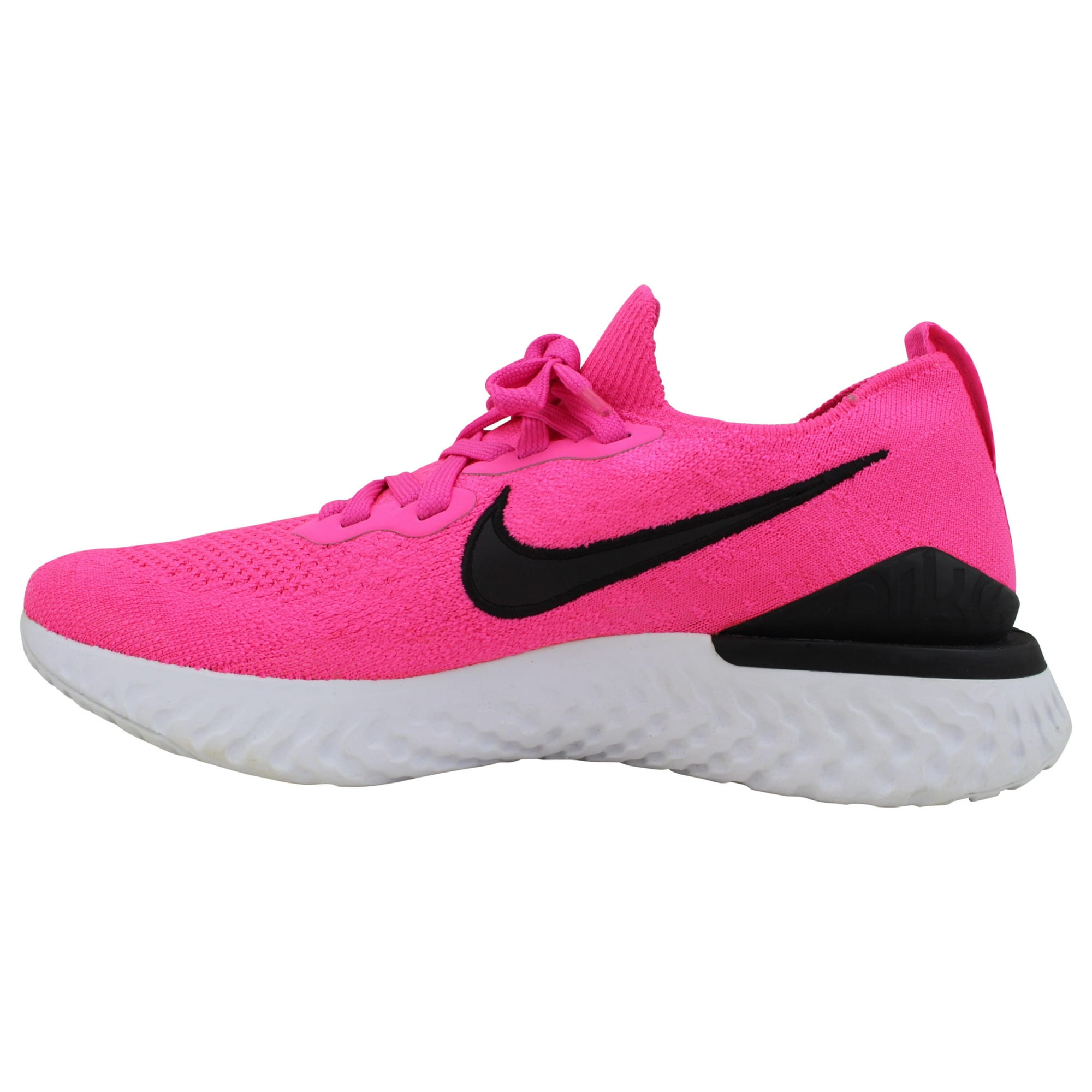 Nike Epic React Flyknit 2 Raspberry Red Pink Blast Black BQ8927 601 Women s Size 8 Medium Walmart